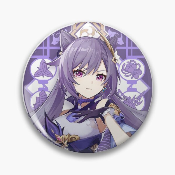 Item preview, Keqing - Genshin Impact - card designed and sold by Alex Kira.