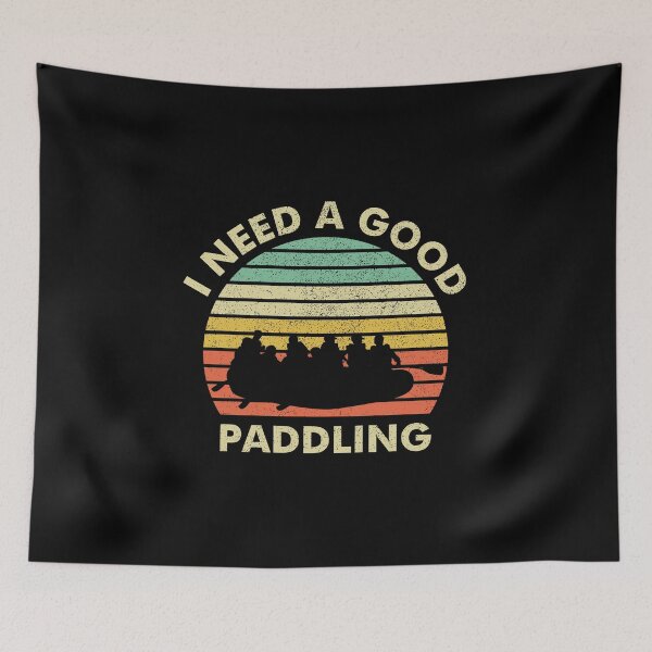 Item preview, River Rafting Vintage Style - Good Paddling designed and sold by EstelleStar.