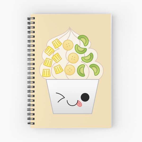 Artikelvorschau, kawaii tropischer gefrorener Joghurt entworfen und verkauft von kittybox.
