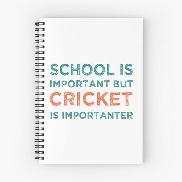Item preview, School Is Important But Cricket Is Importanter designed and sold by medbdj.