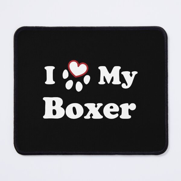 Item preview, I Love My Boxer Dog designed and sold by SubtleSplit.