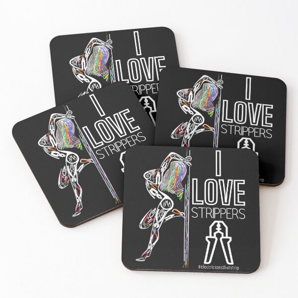 Item preview, Funny I Love Strippers Electrician designed and sold by norules.