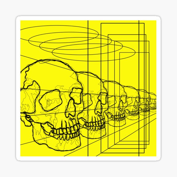 Door - Wire Frame Sticker