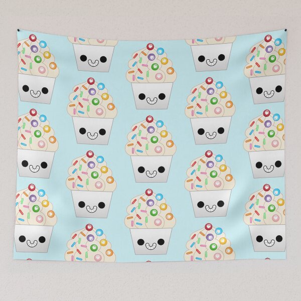 Item preview, kawaii rainbow frozen yogurt designed and sold by kittybox.