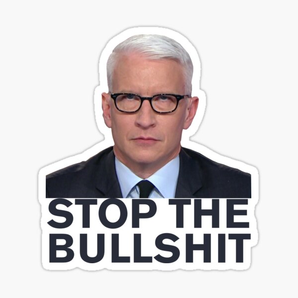 Vista previa del artículo con la obra «Anderson Cooper Eye Roll», diseñado y vendido por respublica.