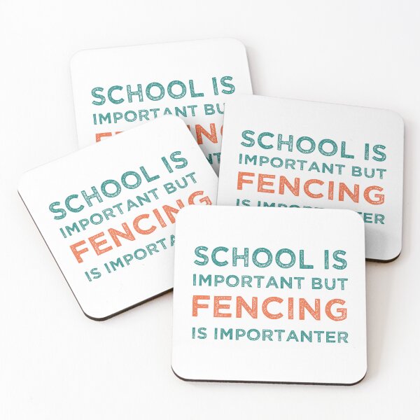 Item preview, School Is Important But Fencing Is Importanter designed and sold by medbdj.