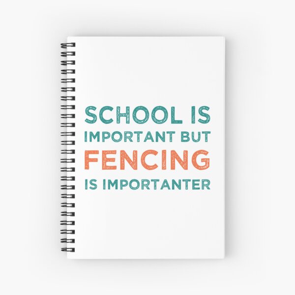 Item preview, School Is Important But Fencing Is Importanter designed and sold by medbdj.