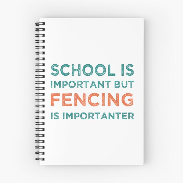 Item preview, School Is Important But Fencing Is Importanter designed and sold by medbdj.