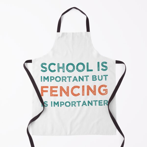 Item preview, School Is Important But Fencing Is Importanter designed and sold by medbdj.