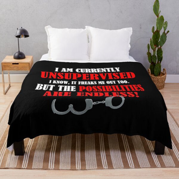 Item preview, I Am Currently Unsupervised designed and sold by david parry.