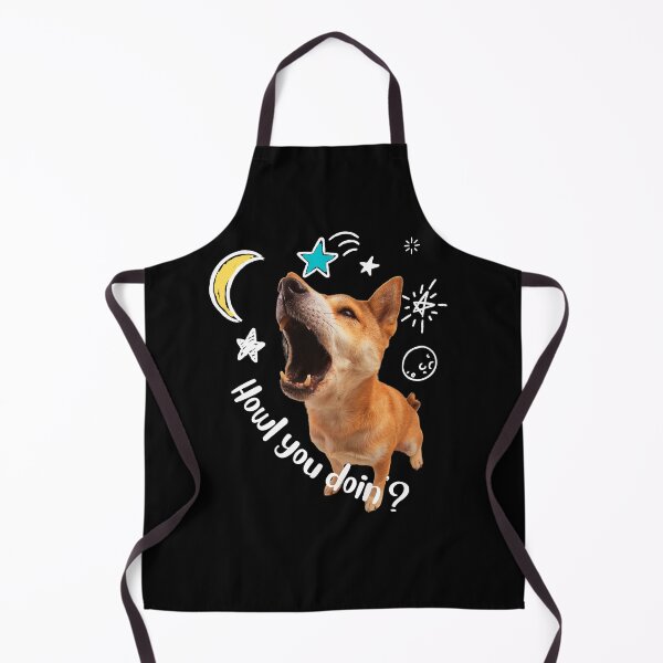 Item preview, Funny Dog Howl You Doing?- Dog Lover Gift designed and sold by BronikowskiART.