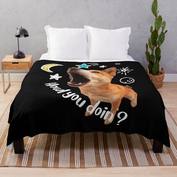 Item preview, Funny Dog Howl You Doing?- Dog Lover Gift designed and sold by BronikowskiART.