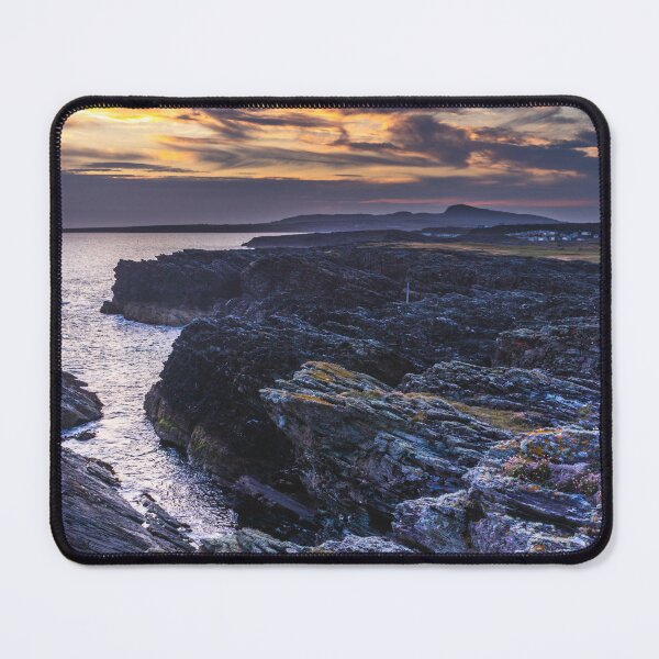 Item preview, Rocky coastline sunset designed and sold by craig777red.