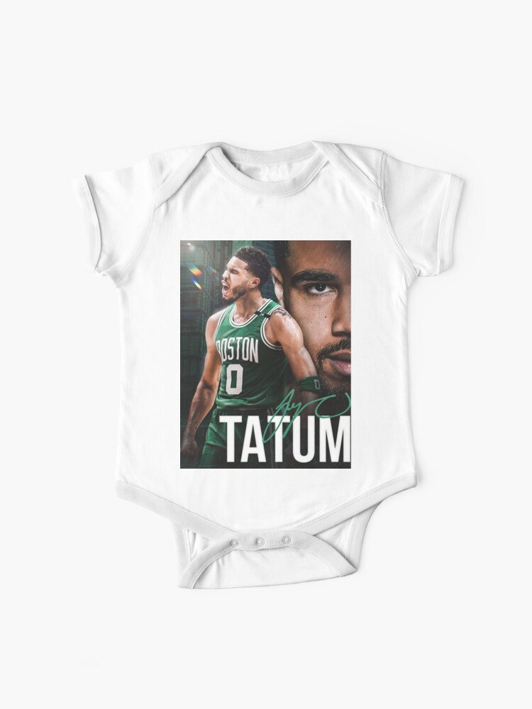 Nike / Youth Boston Celtics Jayson Tatum #0 Green Cotton T-Shirt