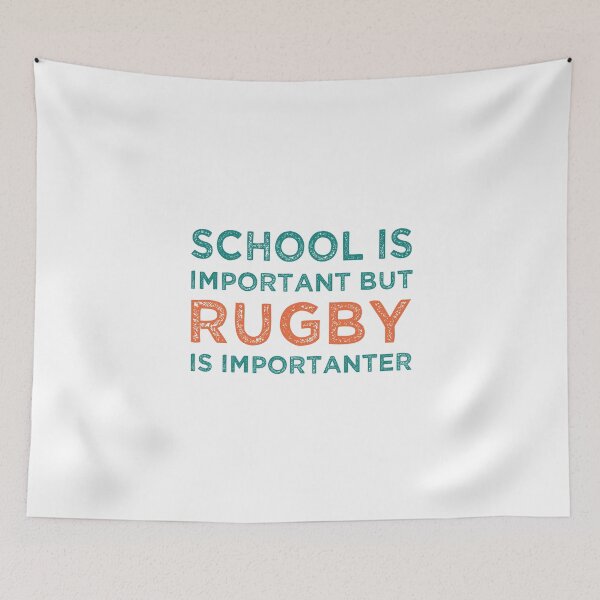 Item preview, School Is Important But Rugby Is Importanter designed and sold by medbdj.
