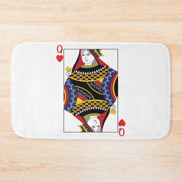 Item preview, Queen of Hearts Playing Card Poker Card designed and sold by johnta17.
