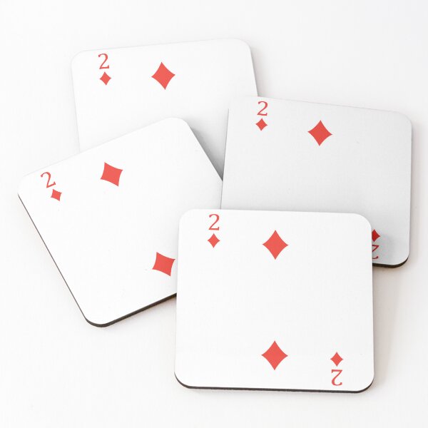 Item preview, Two of Diamonds Playing Card Poker Card designed and sold by johnta17.