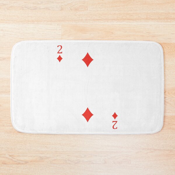 Item preview, Two of Diamonds Playing Card Poker Card designed and sold by johnta17.