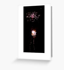 Exploding Champagne Greeting Card