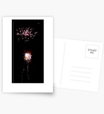 Exploding Champagne Postcards