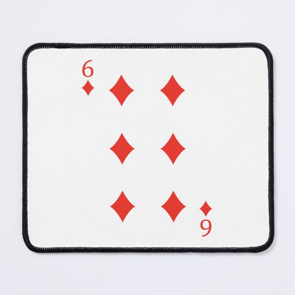 Item preview, Six of Diamonds Playing Card Poker Card designed and sold by johnta17.