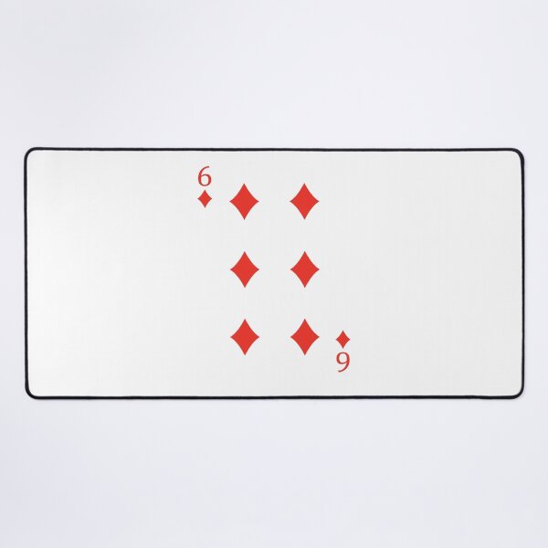 Item preview, Six of Diamonds Playing Card Poker Card designed and sold by johnta17.