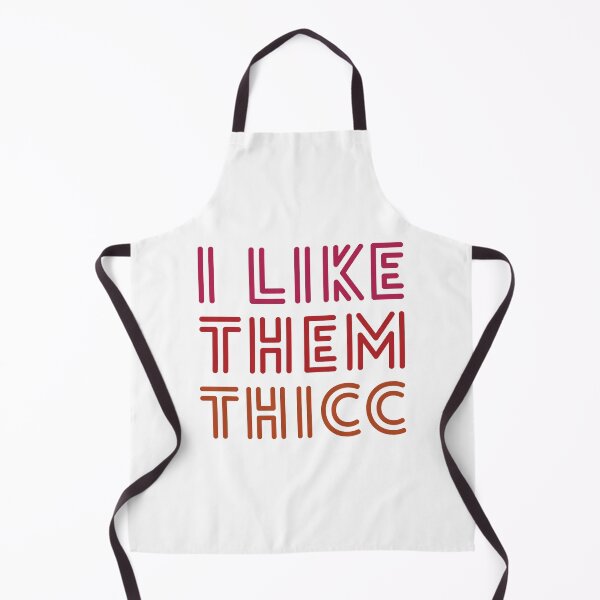 Item preview, I Like Them Thicc (White Background) designed and sold by IKDG.