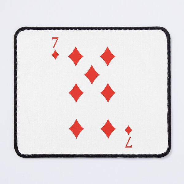 Item preview, Seven of Diamonds Playing Card Poker Card designed and sold by johnta17.