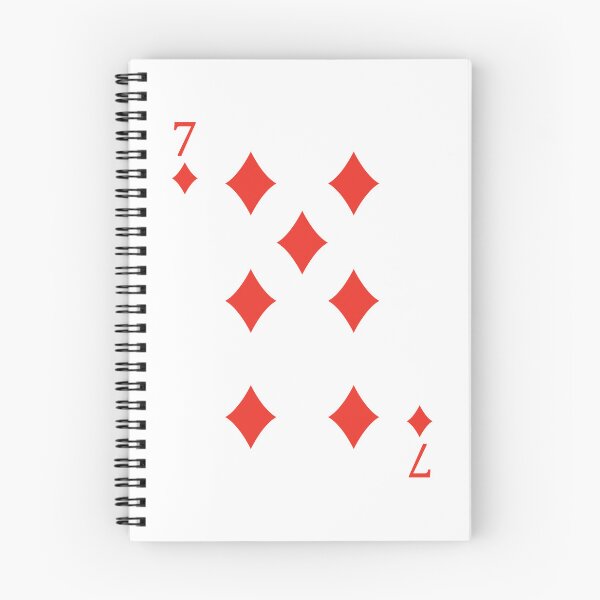 Item preview, Seven of Diamonds Playing Card Poker Card designed and sold by johnta17.