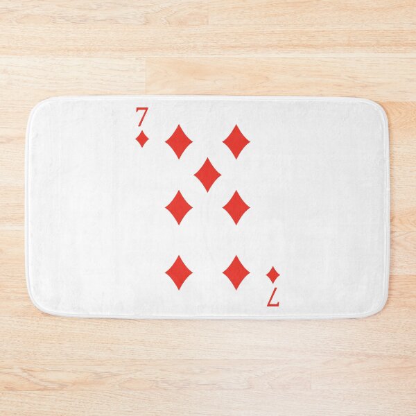 Item preview, Seven of Diamonds Playing Card Poker Card designed and sold by johnta17.