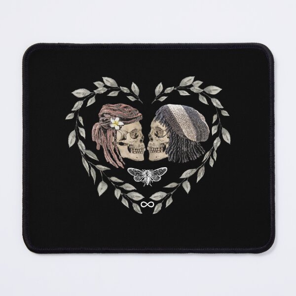 Item preview, Heart eternal Lovers skeletons, lovers, cool skulls, bones, Human anatomy,romance skull, bones designed and sold by Collagedream.