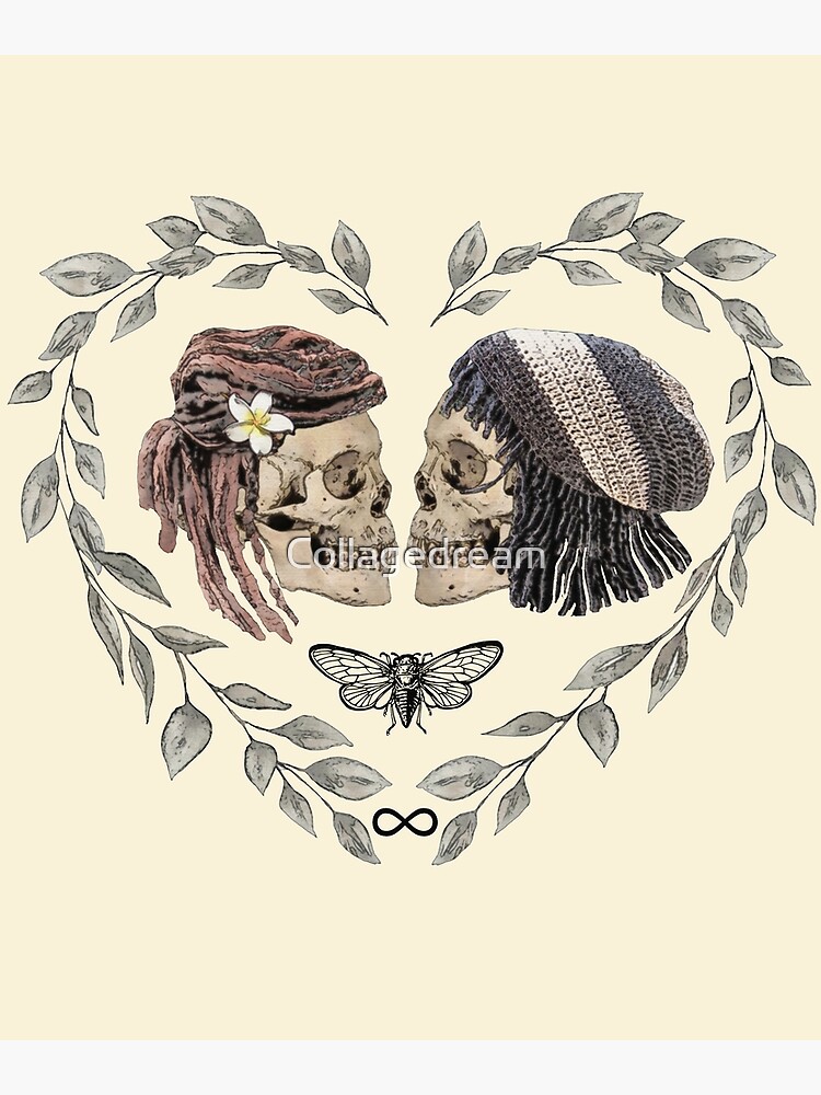 Heart Eternal Lovers Skeletons Lovers Cool Skulls Bones Human