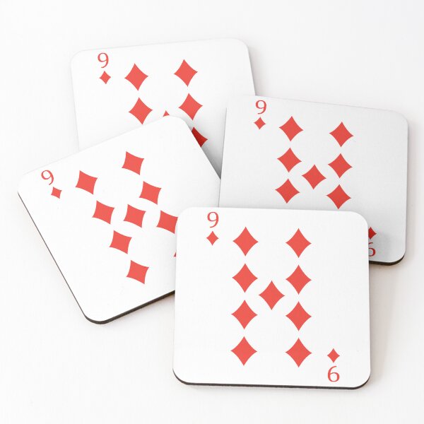 Item preview, Nine of Diamonds Playing Card Poker Card designed and sold by johnta17.