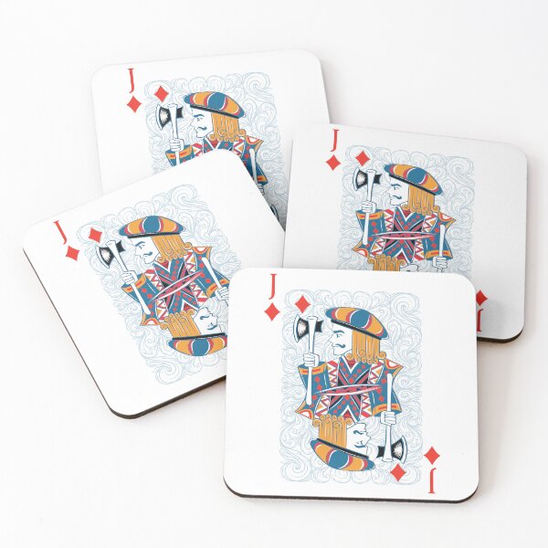 Aperçu de l'œuvre Carte à jouer Valet de Carreau Carte de poker créée et vendue par johnta17.