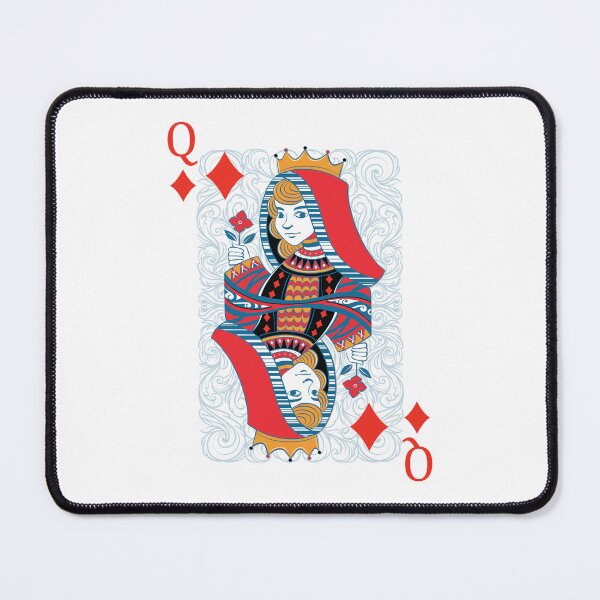 Item preview, Queen of Diamonds Playing Card Poker Card designed and sold by johnta17.