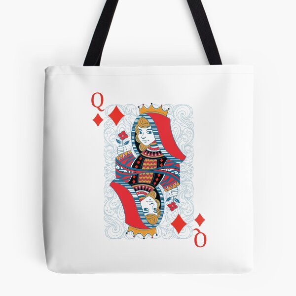 Item preview, Queen of Diamonds Playing Card Poker Card designed and sold by johnta17.