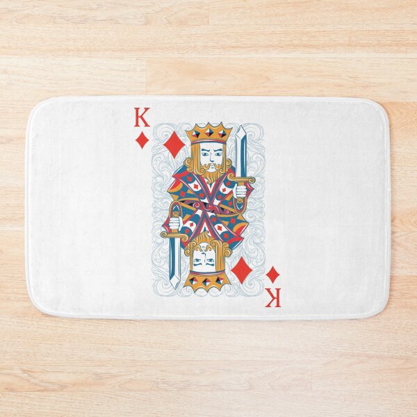 Item preview, King of Diamonds Playing Card Poker Card designed and sold by johnta17.
