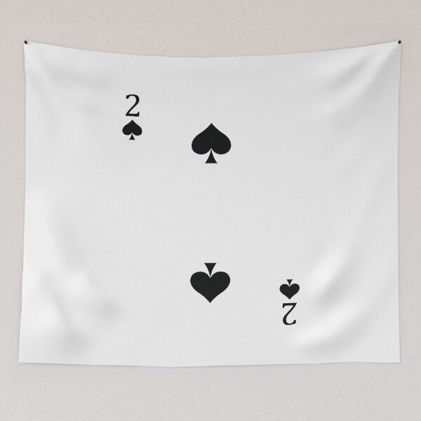 Item preview, Two of Spades Playing Card Poker Card designed and sold by johnta17.