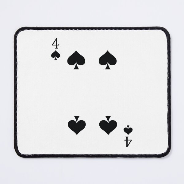 Item preview, Four of Spades Playing Card Poker Card designed and sold by johnta17.