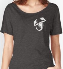 Abarth scorpion (white) Women's Relaxed Fit T-Shirt