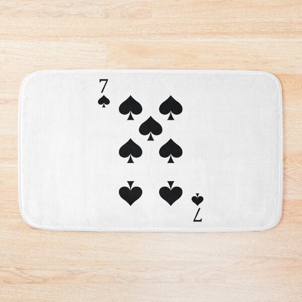 Item preview, Seven of Spades Playing Card Poker Card designed and sold by johnta17.