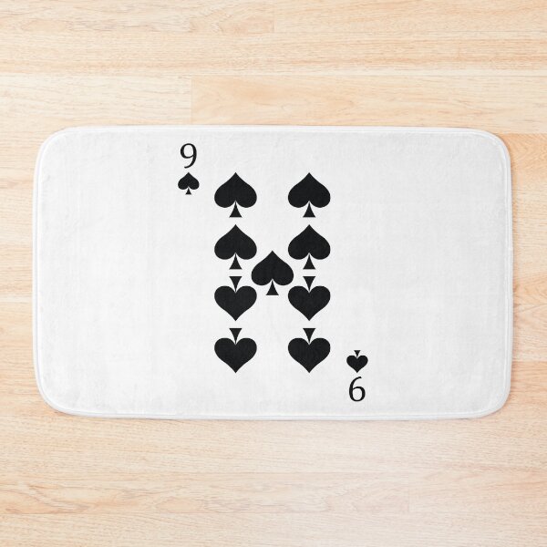 Item preview, Nine of Spades Playing Card Poker Card designed and sold by johnta17.