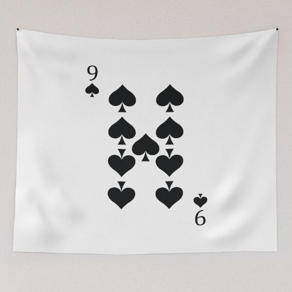 Item preview, Nine of Spades Playing Card Poker Card designed and sold by johnta17.