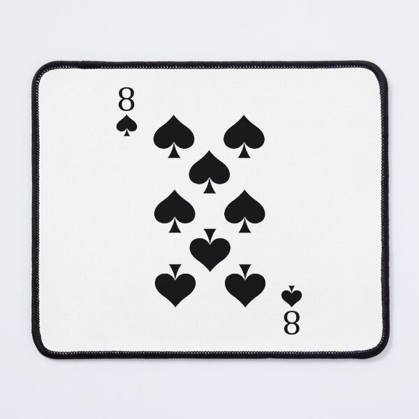 Item preview, Eight of Spades Playing Card Poker Card designed and sold by johnta17.