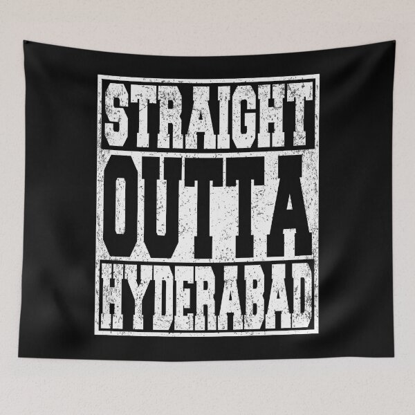 Item preview, Straight Outta Hyderabad designed and sold by ARTZ84.