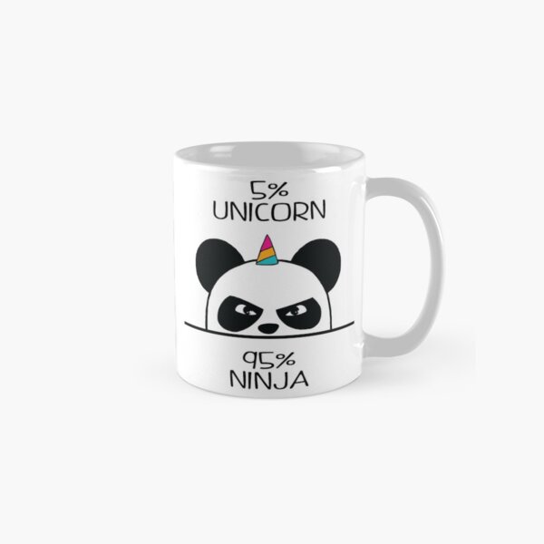 Unicorn Ninja Panda Classic Mug