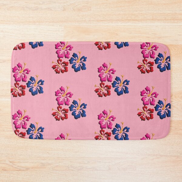 Item preview, Tropical Hawaiian style flower design in pink designed and sold by Martapp.