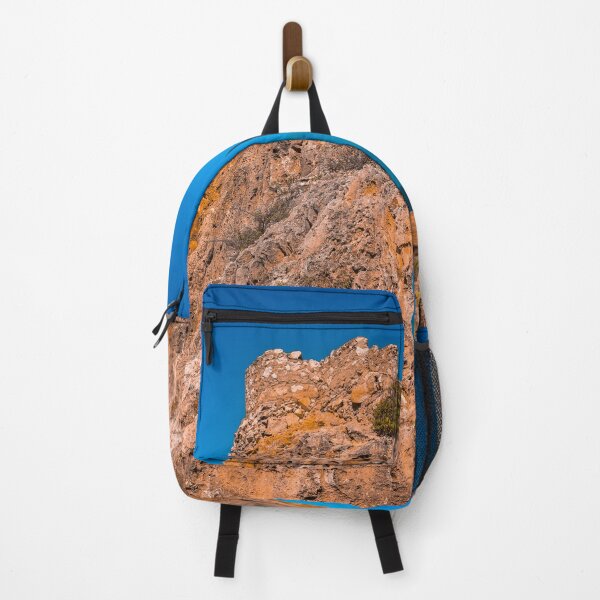 Item preview, Large Volcanic Rock in the Aruba desert with Ocean in the background designed and sold by AlishaWatson.