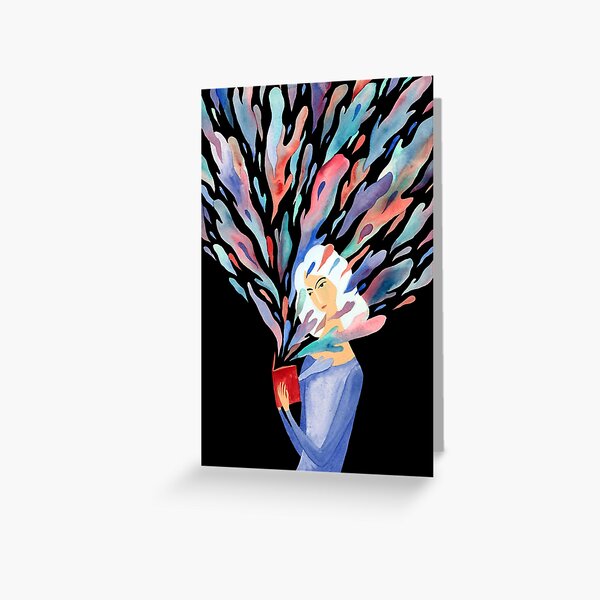 Reader Greeting Card