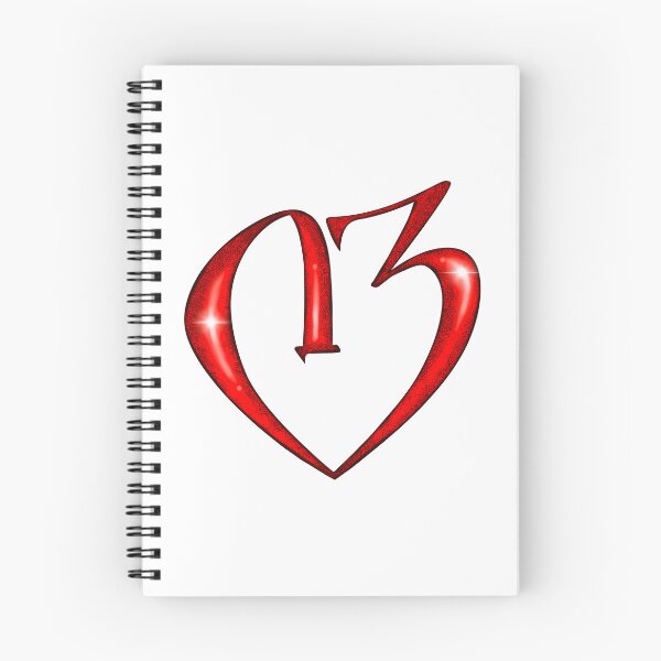 Item preview, Stylized red number thirteen  designed and sold by RinaGArt.